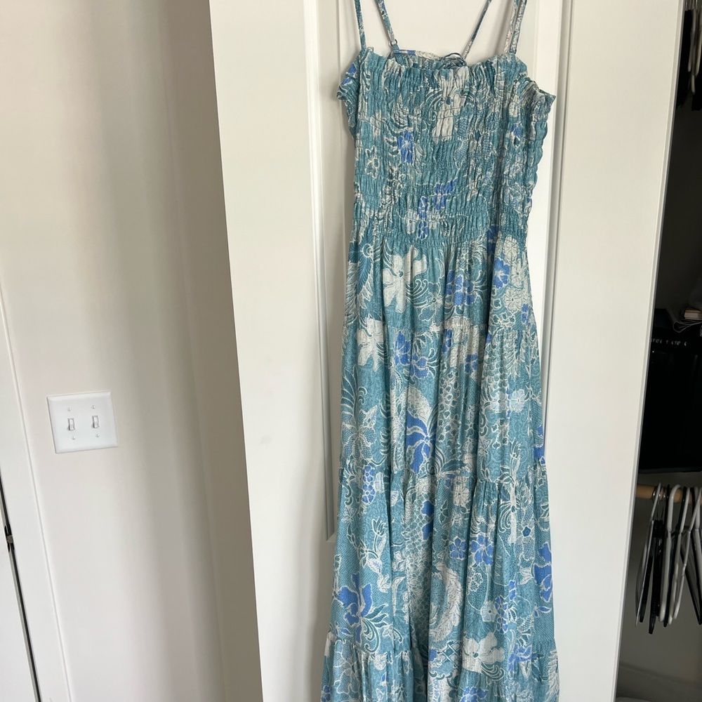 Abercrombie blue floral dress